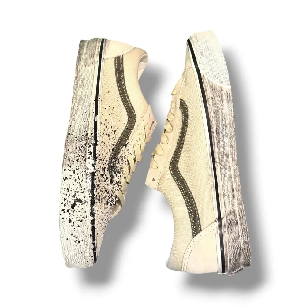 NEW Vans Premium Old Skool 36 'Paint Splatter Turtledove' | Size 12M